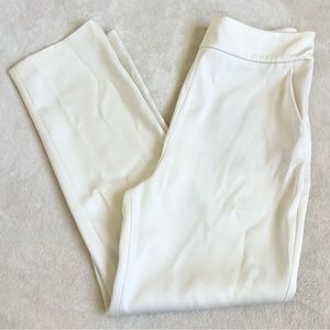 Kaviar Gauche Cigarette Pants in Ivory